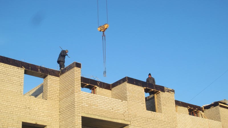 Фоторепортаж № 5 о ходе строительства ЖК Сипайлово-6. 25 декабря 2012г.