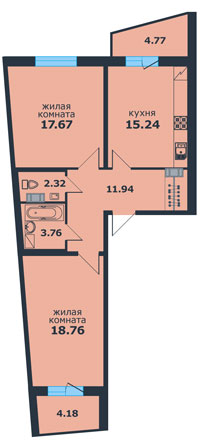 Жилой комплекс бизнес-класса Ленинский Парк. Санкт-Петербург