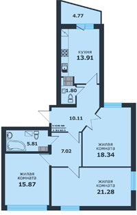 Жилой комплекс бизнес-класса Ленинский Парк. Санкт-Петербург