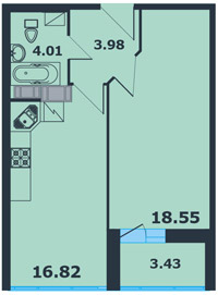 Жилой комплекс бизнес-класса Ленинский Парк. Санкт-Петербург
