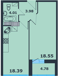 Жилой комплекс бизнес-класса Ленинский Парк. Санкт-Петербург