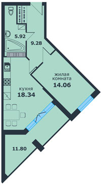 Жилой комплекс бизнес-класса Ленинский Парк. Санкт-Петербург
