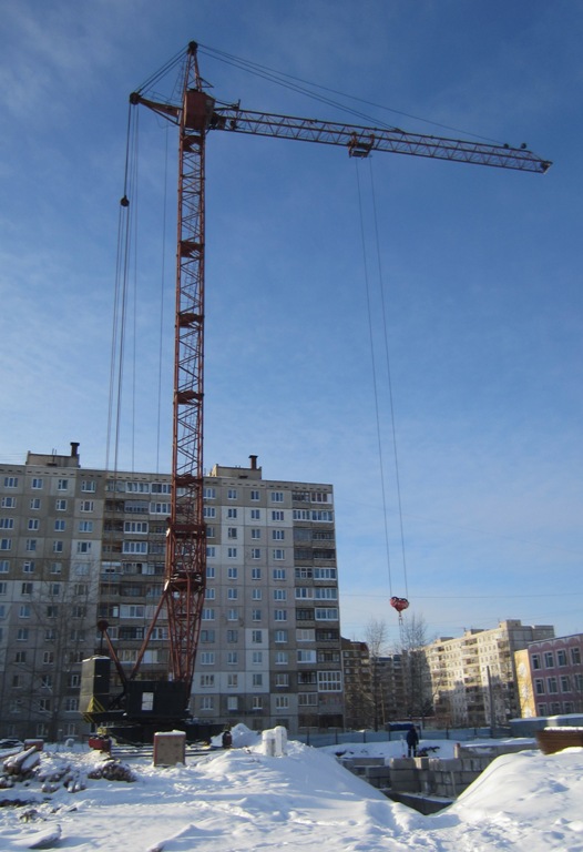 Фоторепортаж № 6 о ходе строительства ЖК Сипайлово-6. 31 января2013г.