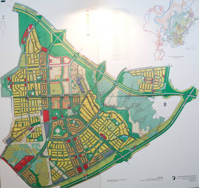 зауфимье, мкр. зауфимье, план застройки