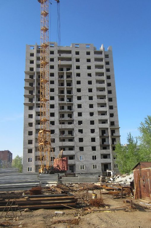 Фоторепортаж о строительстве мкр. Сипайлово-6. Май 2013. Тел (347)299-56-06