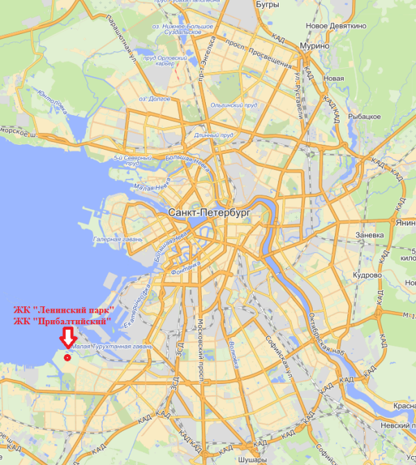 ЖК Прибалтийский. Санкт-Петербург