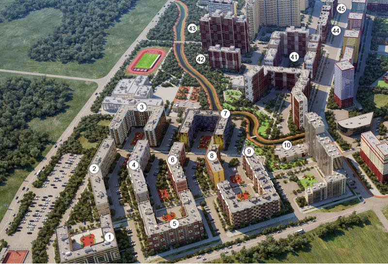 Жилой квартал «Вена», первая очередь проекта «Семь столиц». Санкт-Петербург. Квартиры от 1,9 млн. рублей!