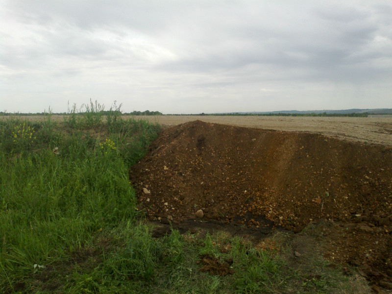 В поселке Ново-Архангельское (Иглино) строится дорога.