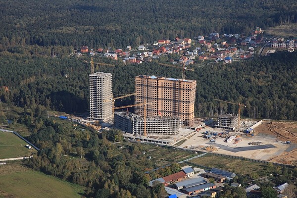 Вид на ЖК Никольско-Трубецкое