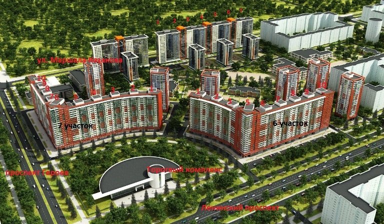 ЖК Прибалтийский. Санкт-Петербург