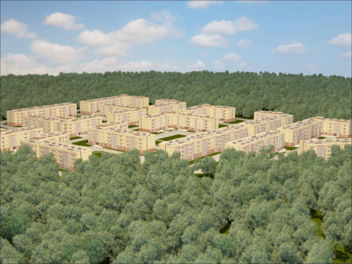 Жилой комплекс «Нахабино сквер»  - 1109 квартир в продаже, 15 км от МКАД,. северо-западное направление. Военная ипотека. 