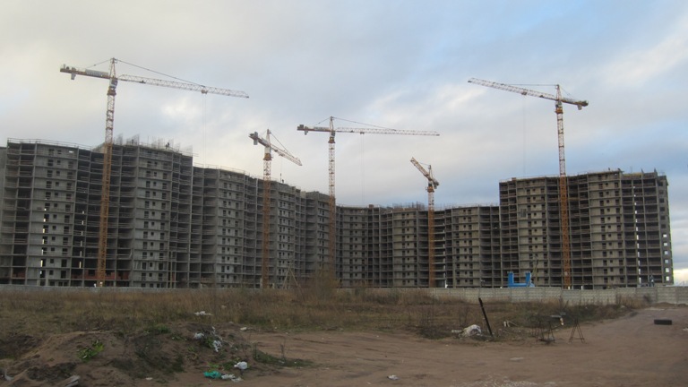 Жилой комплекс бизнес-класса Ленинский Парк. Санкт-Петербург