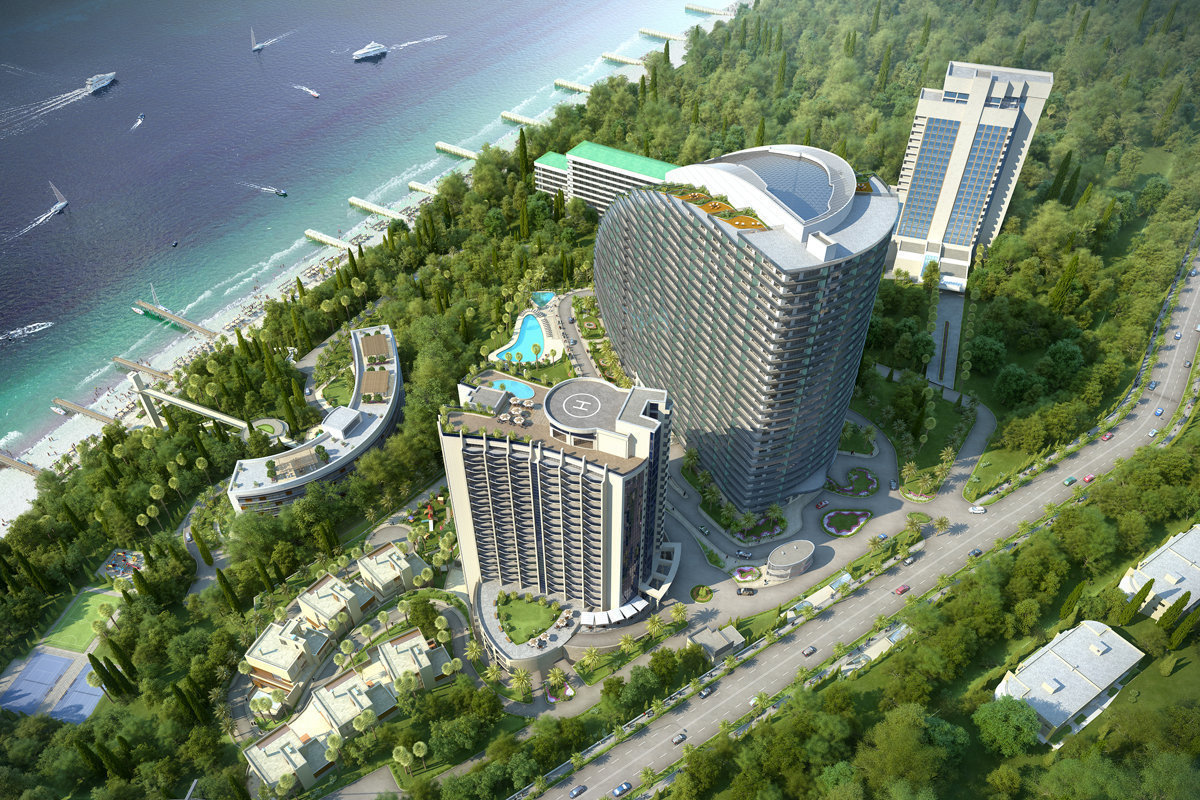 Комплекс Актер Гэлакси, г. Сочи.