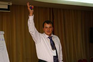 Вячеслав Немировския на Конференции Клуба Директоров (КД) риэлтерского форума НЕРС.РУ в Уфе, 10-12 октября 2008 г.