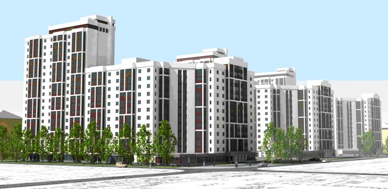 Квартал, ограниченный улицами Свободы, Черниковской, Кремлевской и Первомайской,